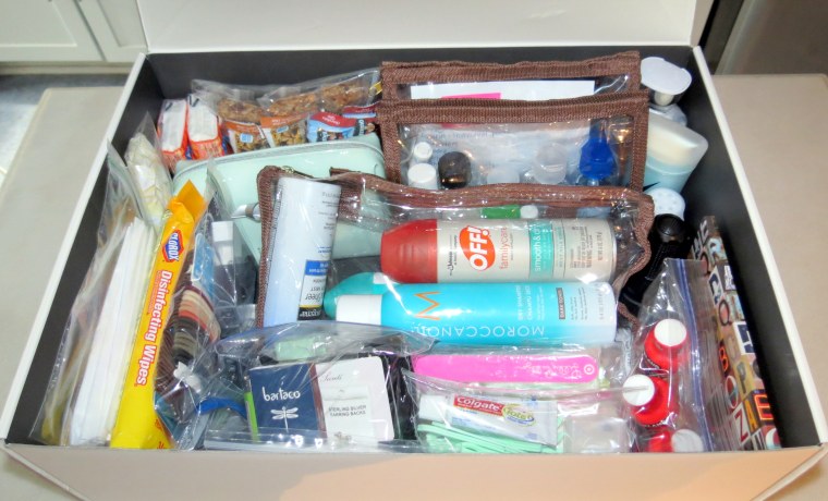 DIY - Wedding Emergency Kit -Packed box.JPG