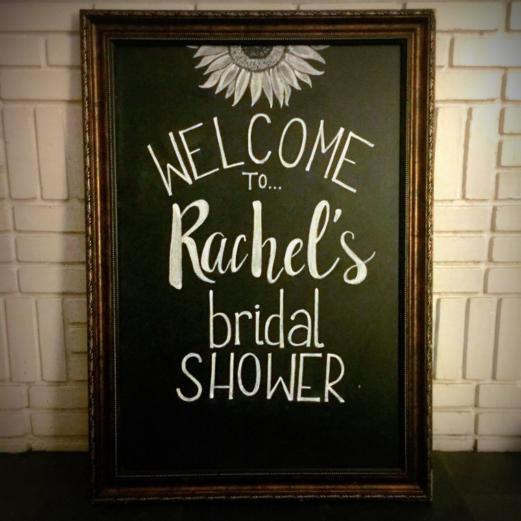 Large Framed Chalkboard - Rachel's Bridal Shower (2).JPG