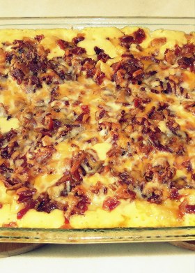 Bacon-Covered Crock-Pot Mac &amp; Cheese - Main Image