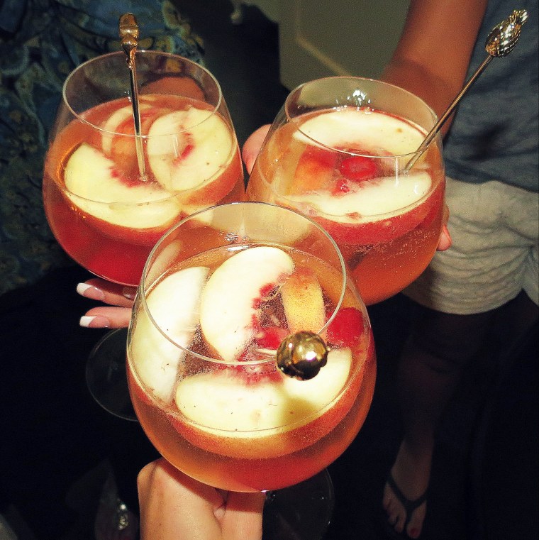 Peach Birthday Sangria - Cheers!.JPG