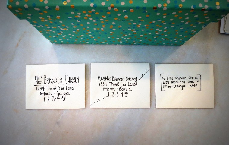 The Lost Art of Sending Thank You Notes - Example of Addressing.JPG