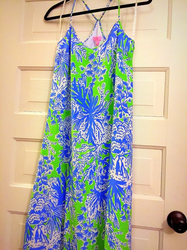 The Little Things - Post 5 - New Lilly Pulitzer Maxi.JPG